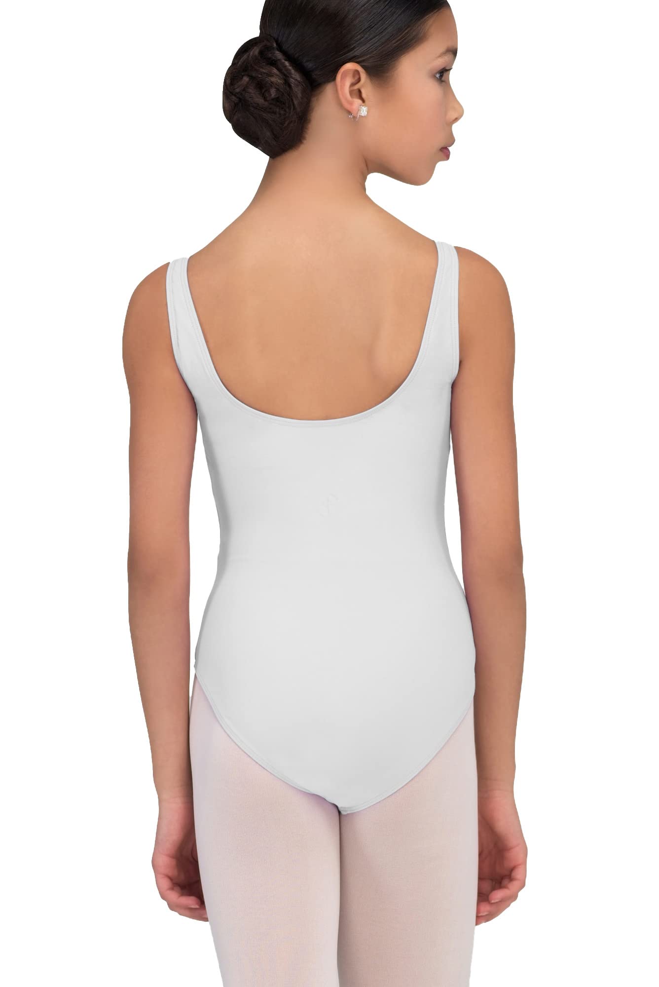 Wear Moi Faustine Ballet Leotard for Kids - Black Microfiber Elastane Dancewear - Perfect for Ballet Classes, Recitals & Dance Performances