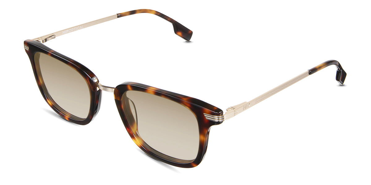 Premium Koa Wood Men's Prescription Sunglasses – UV Protection, Polarized Lenses for Driving & Outdoor Activities