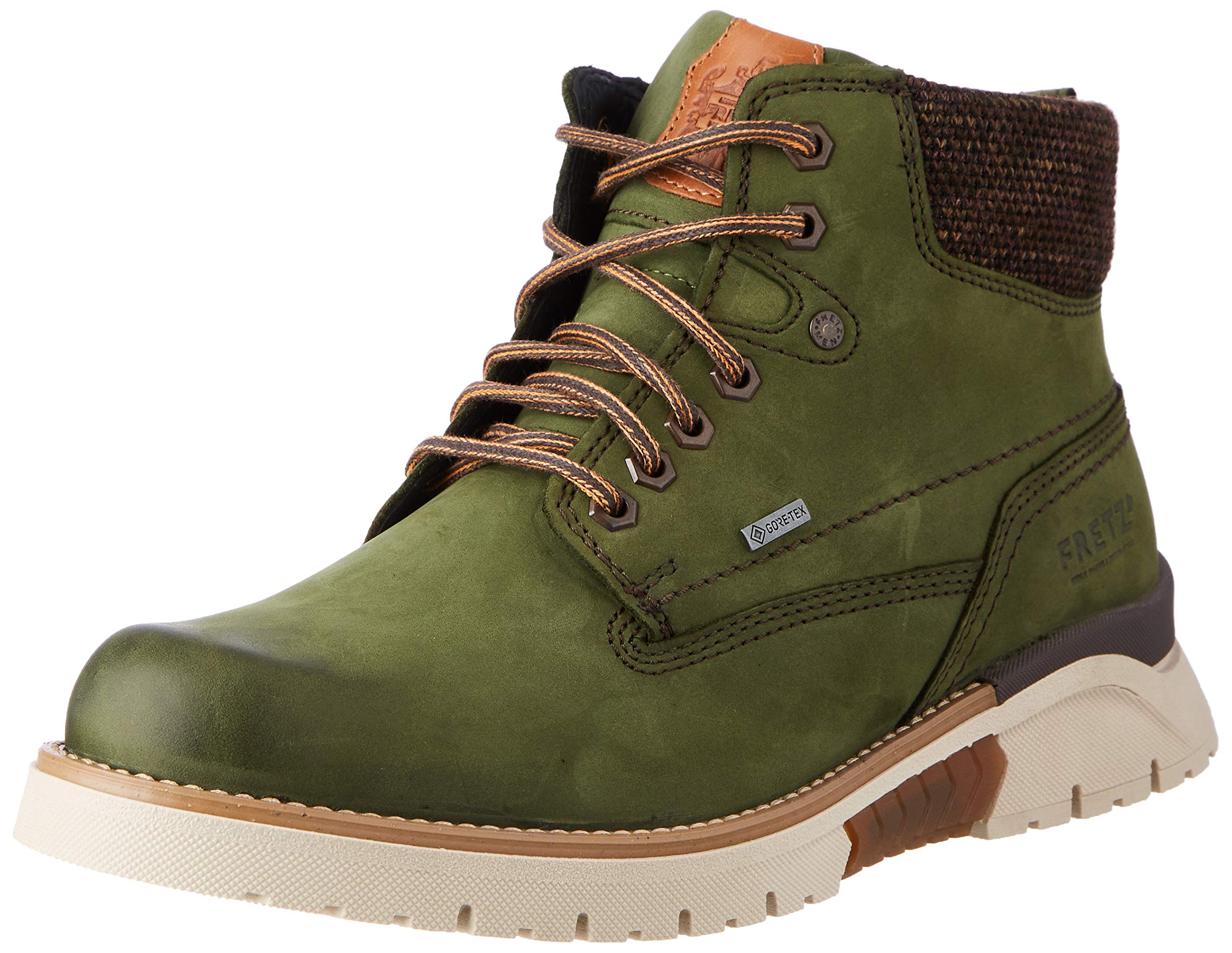 Premium FRETZ Men's Chukka Boots - Comfortable Leather Ankle Boots for Casual & Business Wear | Durable & Stylish for Office, Travel & Outdoor Activities