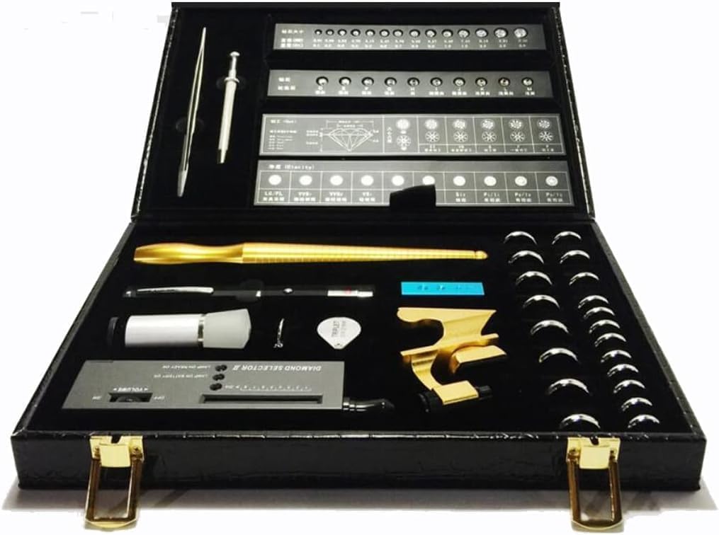 Professional Diamond Tester Pen - Portable Electronic Gemstone Jewelry Tester for Real/Fake Diamond Detection | Fast & Accurate Results | Perfect for Jewelers, Pawn Shops & Gemstone Enthusiasts