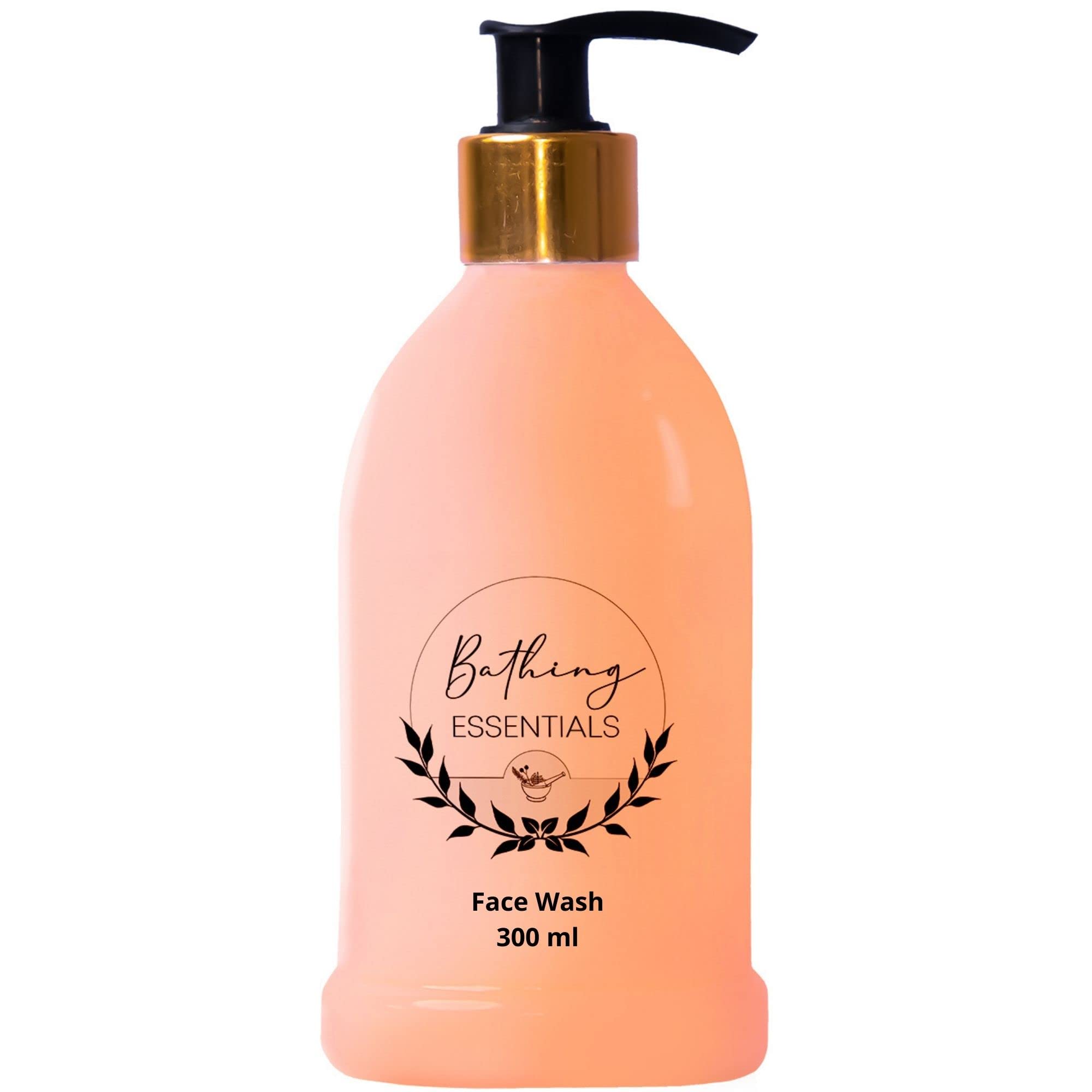 Natural Coconut & Orange Face Wash 300ml - De-Tanning, Anti-Aging, Brightening & Nourishing Formula for Smooth, Blemish-Free Skin | Daily Skincare Routine, Morning & Night Cleansing for Radiant Complexion