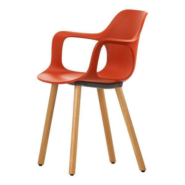 HAL Armchair Wood - Modern Solid Wood Accent Chair for Living Room, Bedroom & Office - Comfortable & Stylish Home Decor Furniture