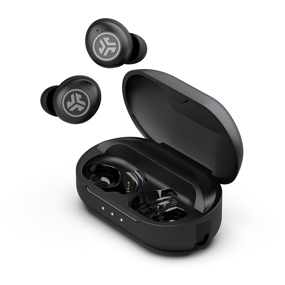 JBuds Air Pro True Wireless Earbuds with ANC, Bluetooth 5.0, 24H Playtime - Black | Perfect for Gym, Running, Travel & Work Calls