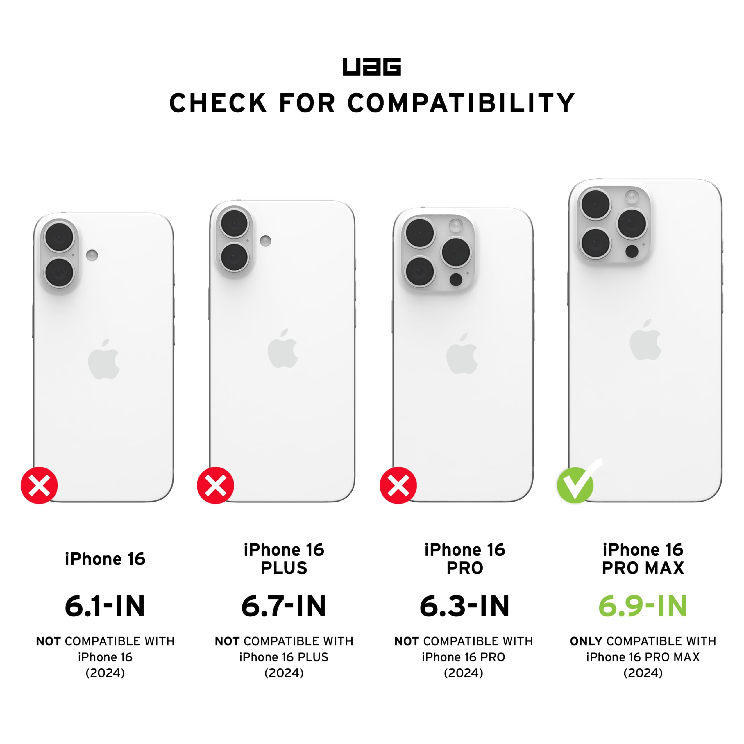 URBAN ARMOR GEAR UAG iPhone 16 Pro Max Case 6.9