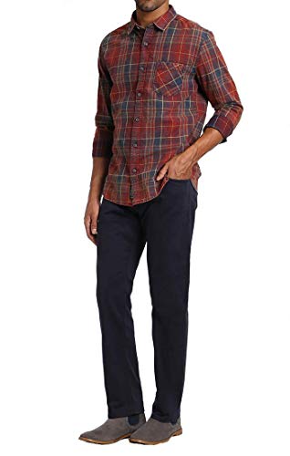 Mavi Men's Zach Straight Leg Twill Jeans - Classic Comfort for Casual Wear & Everyday Style | Perfect for Office, Weekend Outings & Travel