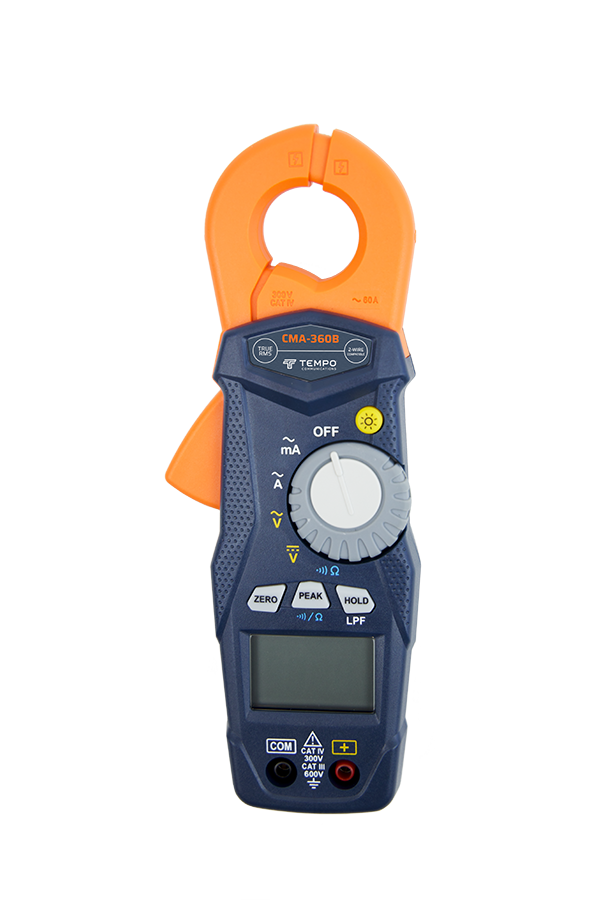 Tempo CMB360B Professional Milliamp Clamp Meter - Accurate Current Testing & Troubleshooting Tool for HVAC, Electrical & Industrial Applications