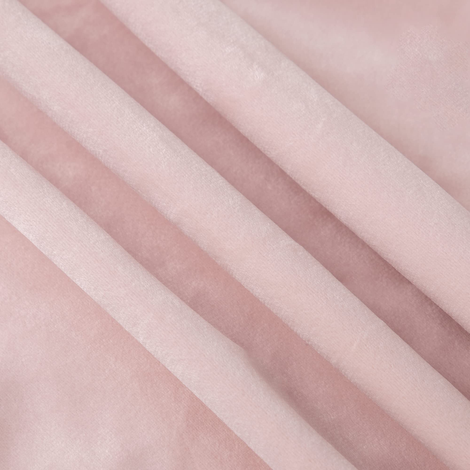MADIZZ 2 Pack Super Soft Velvet Decorative Throw Pillow Covers 26x26 Inch - Light Pink Square Pillow Cases with Fringe for Sofa, Bed, Living Room - Luxury European Style Cushion Shells for Home Decor & Cozy Comfort