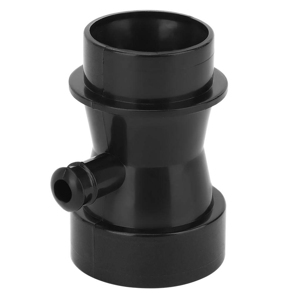 **Black Venturi Tube Air Suction Nozzle for Aquarium Protein Skimmer - DIY Fish Tank Air Pump Accessory for Water Filtration & Oxygenation**    *(Perfect for Saltwater & Freshwater Tanks - Enhances Protein Skimmer Efficiency & Improves Water Quality)*