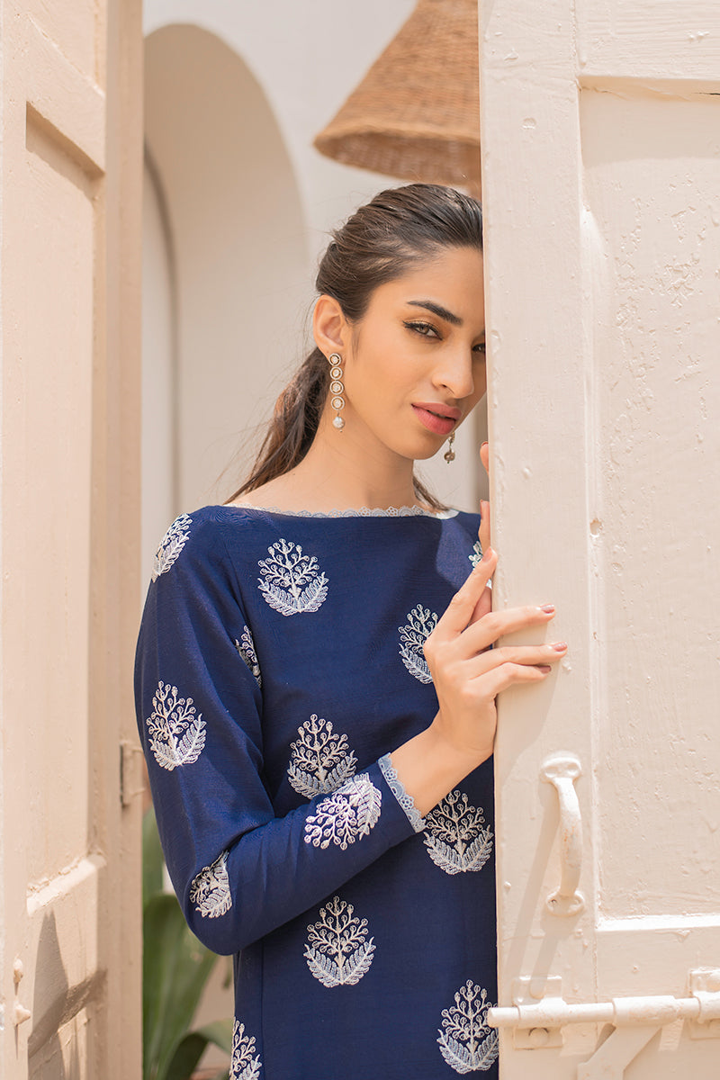 Azure Garnet Fw21 - Natural Gemstone Jewelry for Women | Elegant Necklace & Earrings Set | Perfect for Weddings, Parties & Special Occasions