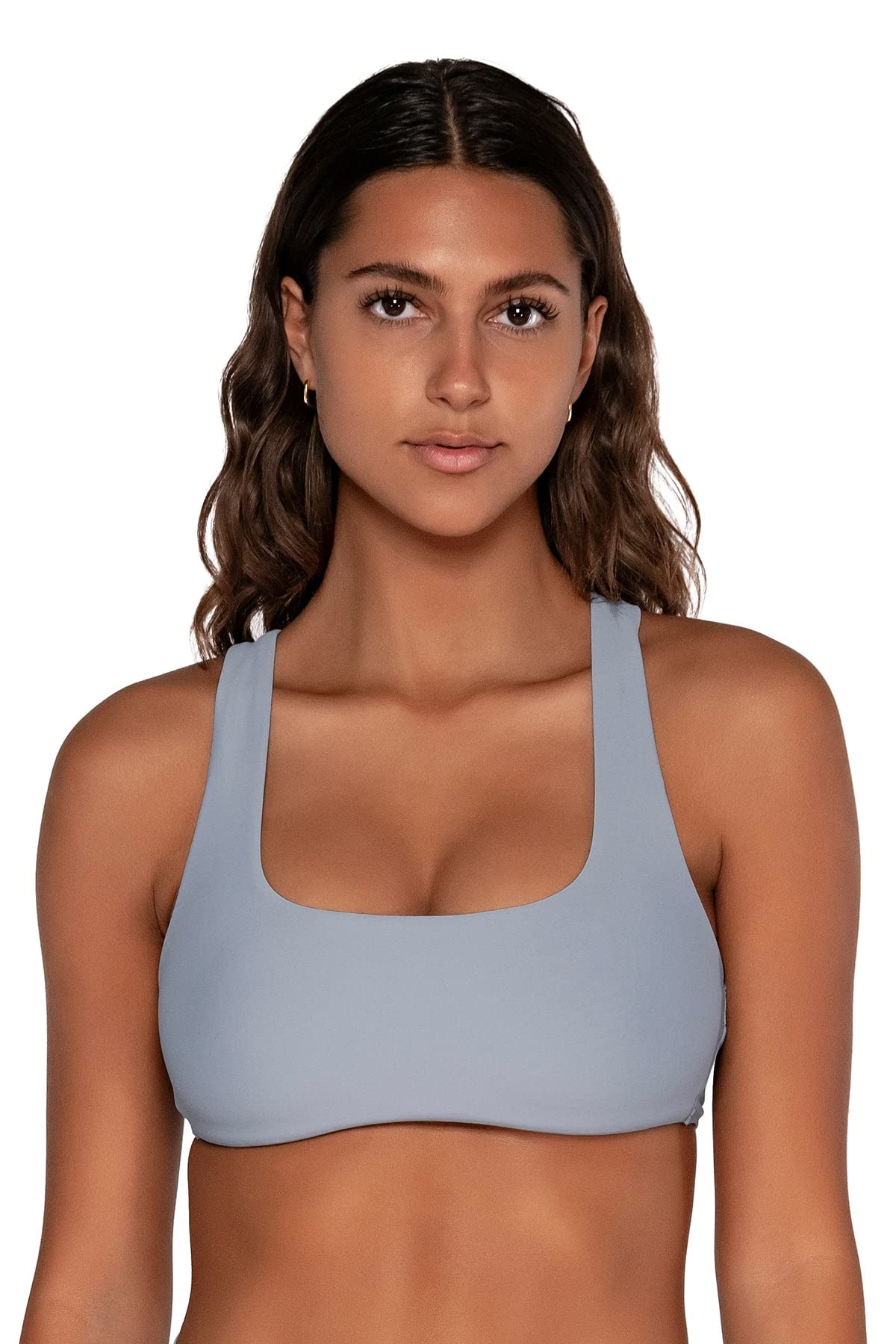 Rylee Racerback Women's Swimsuit Bralette Bikini Top - Sexy Strappy Swimwear for Beach, Pool & Summer Vacation