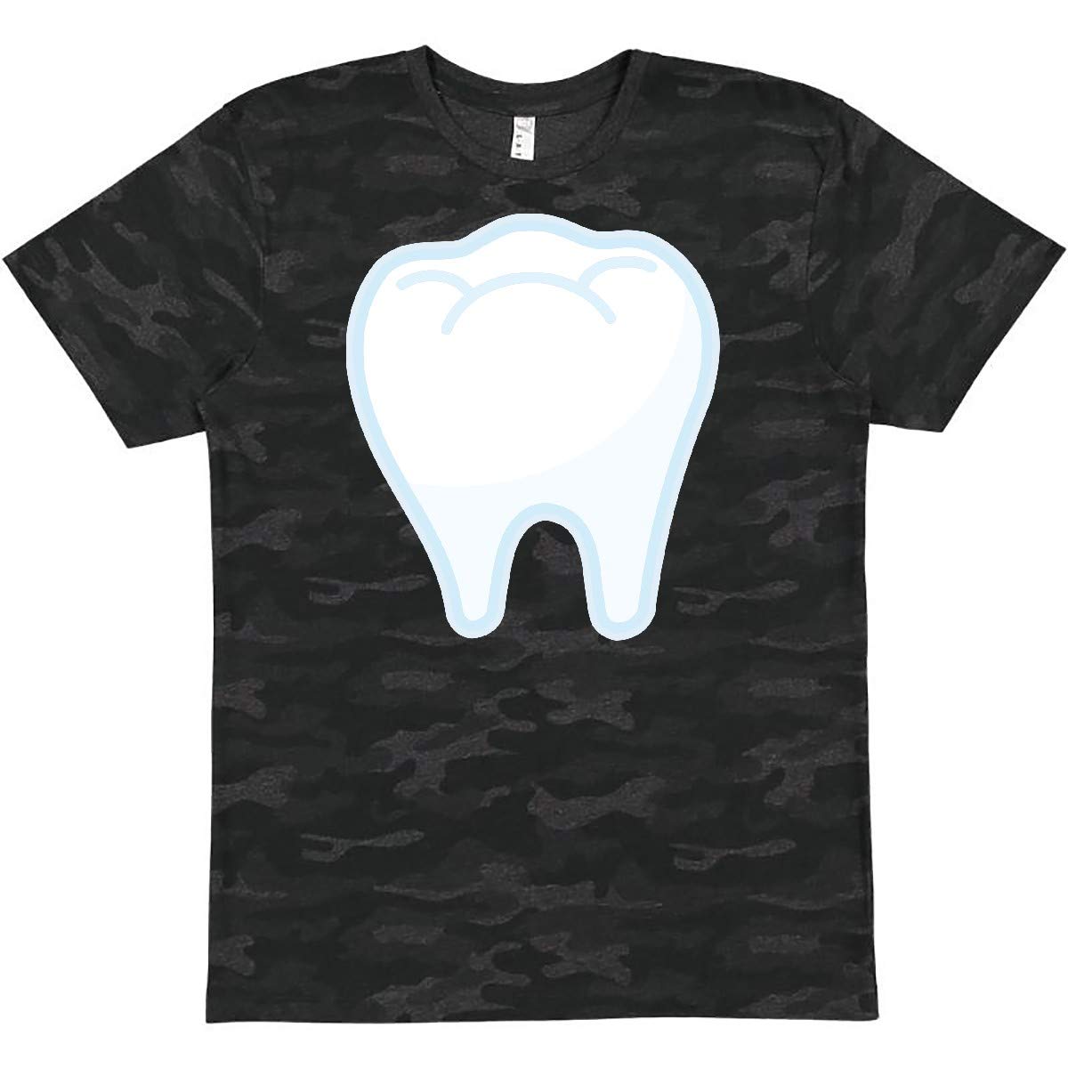 Inktastic Dentist Big Tooth Funny Graphic T-Shirt - Perfect for Dentists, Dental Students & Dental Office Apparel Gifts
