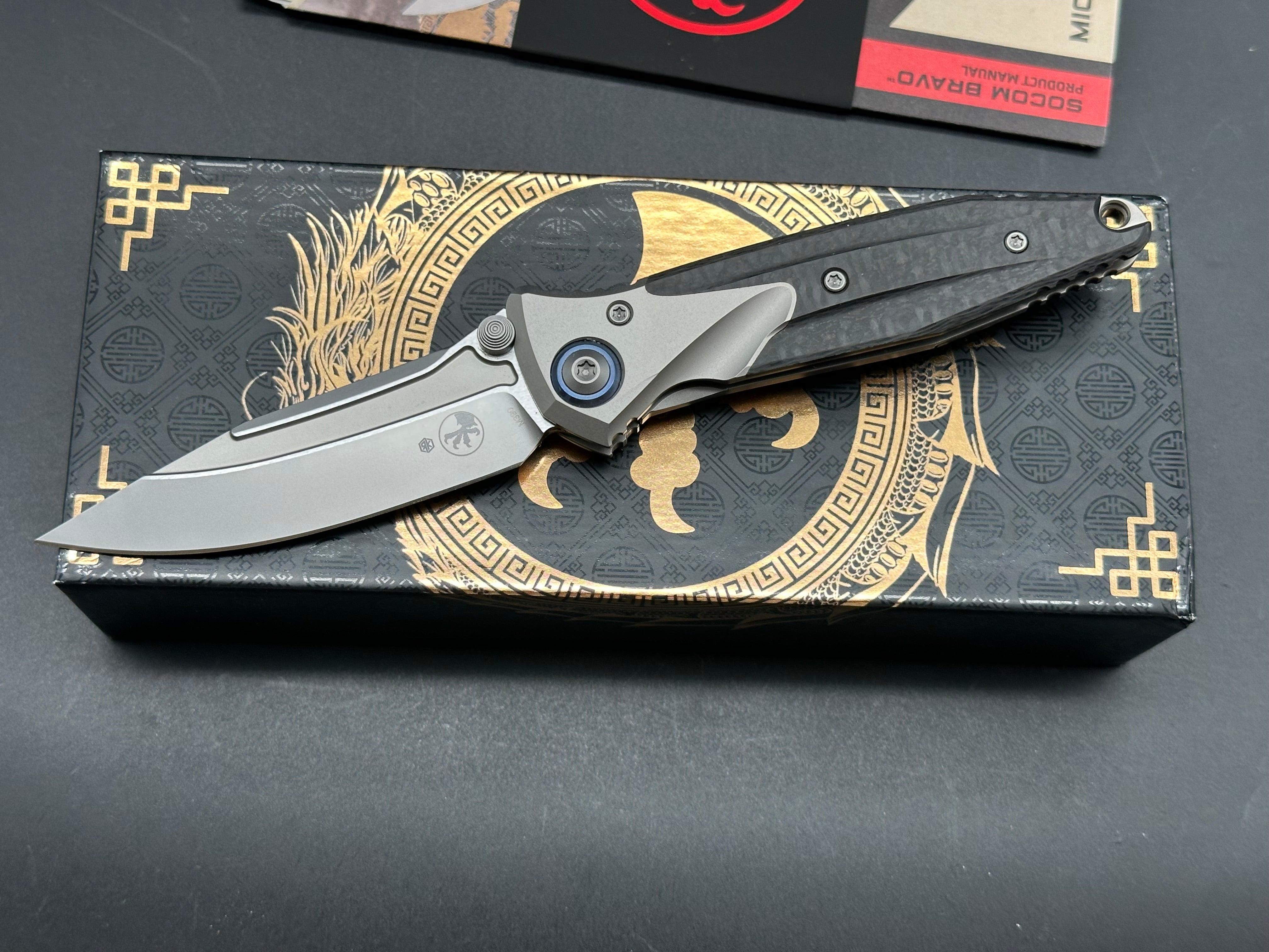 SOCOM Bravo Mini S/E Tactical Folding Knife - Compact EDC Pocket Knife for Outdoor, Camping, Survival & Everyday Carry
