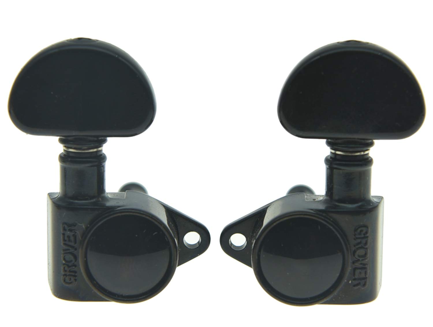 Grover 102-18BC Rotomatic 6-Piece Guitar Tuner Set - 18:1 Ratio 3x3 Machine Heads for Electric & Acoustic Guitars | Perfect for Tuning Stability & Professional Sound Quality