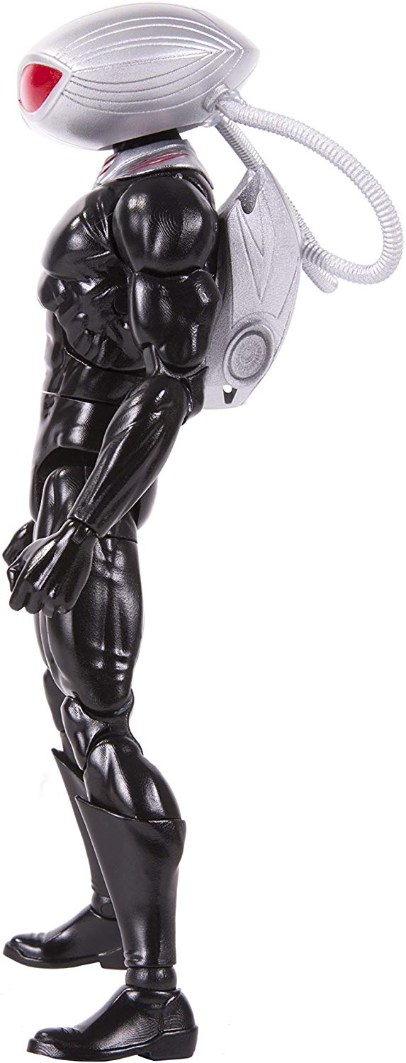 DC Essentials Black Manta Action Figure 7-inch Collectible Toy - DC Comics Supervillain Figure with Multiple Articulation Points | Perfect for Display, Cosplay, and Superhero Collections