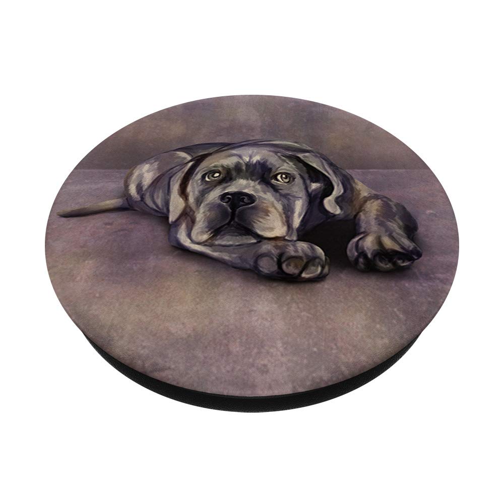 Italian Mastiff Puppy PopSockets PopGrip - Swappable Phone & Tablet Grip with Cane Corso Design | Perfect for Dog Lovers, Phone Protection, and Everyday Use