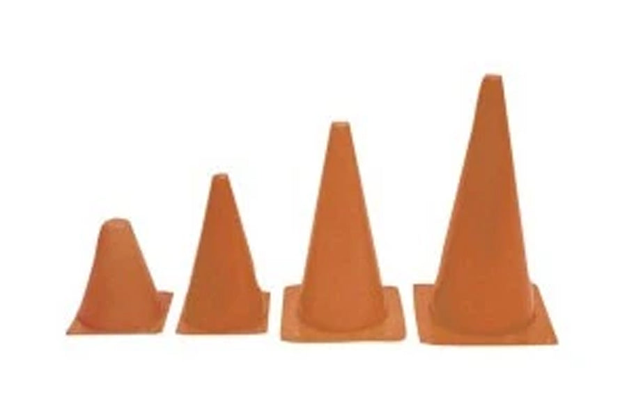 Soft Agility Cones - 12 Pack Durable Sports Training Cones for Soccer, Football, Basketball & Kids Outdoor Games - Perfect for Drills, Practice & Fitness Training