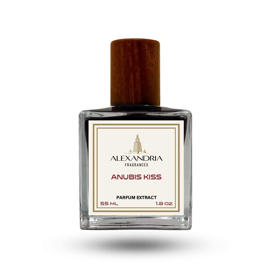 Alexandria Fragrances Anubis Kiss 55ml Extrait De Parfum - Long Lasting Unisex Perfume for Day & Night Wear - Perfect for Date Nights, Special Occasions & Everyday Elegance