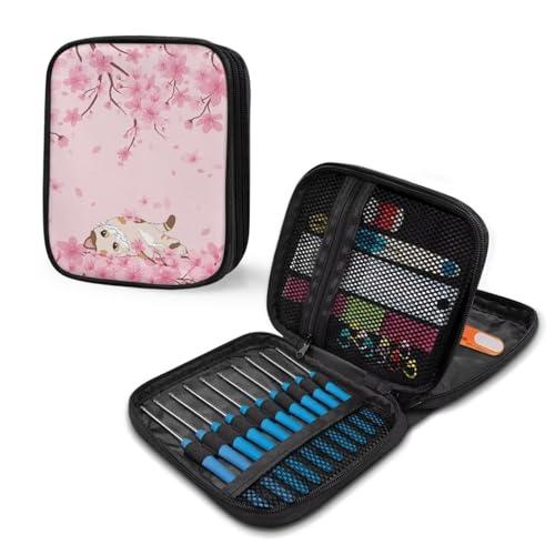 Cat Pink Floral