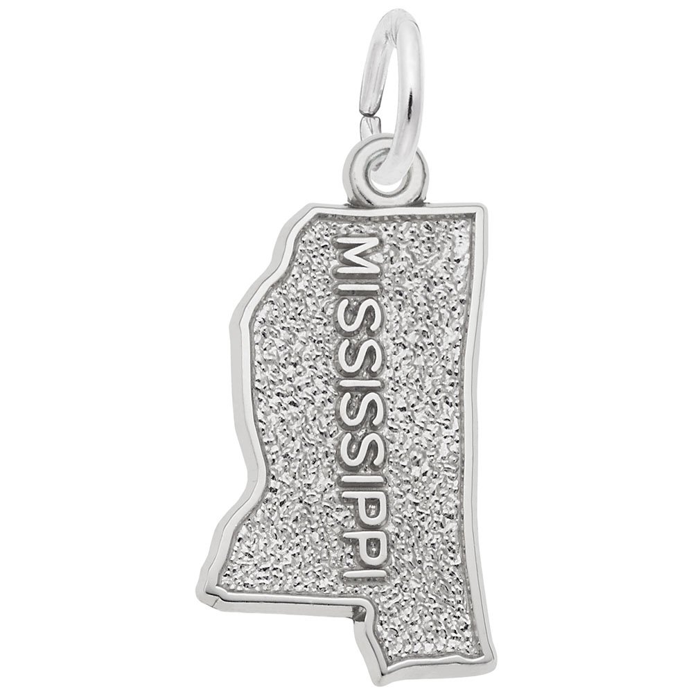 Mississippi Charm Beads - Handmade Jewelry Charms for Bracelets & Necklaces - Perfect for DIY Crafting, Gifts & Fashion Accessories