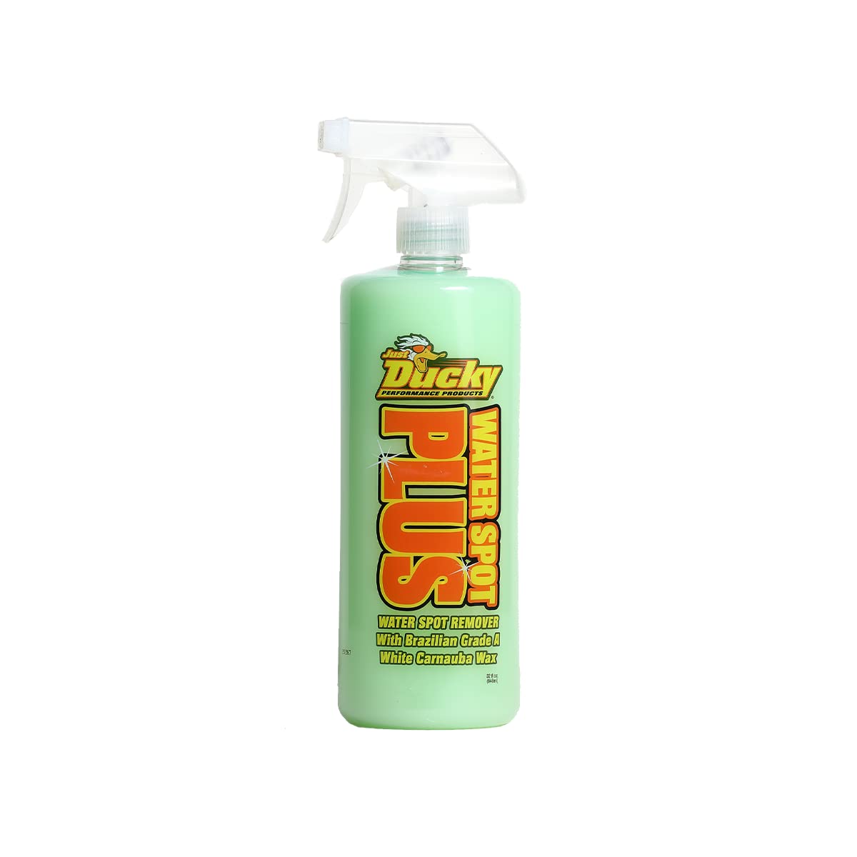 DUCKY PRODUCTS Water Spot Plus Wax Spray - 32 oz Car Wax for Boats, Motorcycles & RVs - Waterless Wash & Wax Solution for Exterior Detailing & Protection - Perfect for Road Trips, Marine Use & Vehicle Maintenance