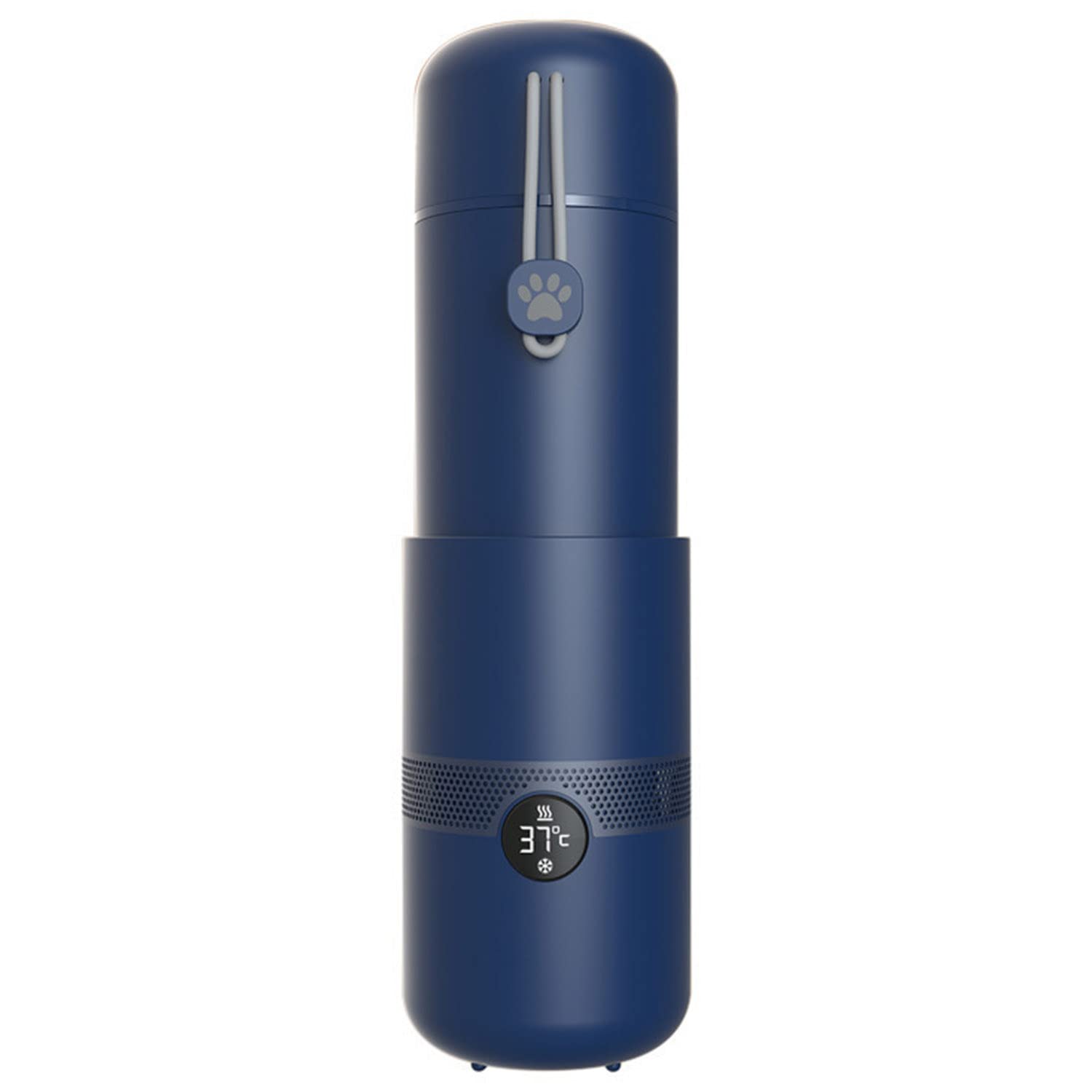 EROOLU 350ML USB Electric Heating & Cooling Water Bottle - 46℉ to 113℉ Temperature Control, 2-in-1 Portable Coffee Warmer & Cup Cooler for Office, Travel, and Home Use