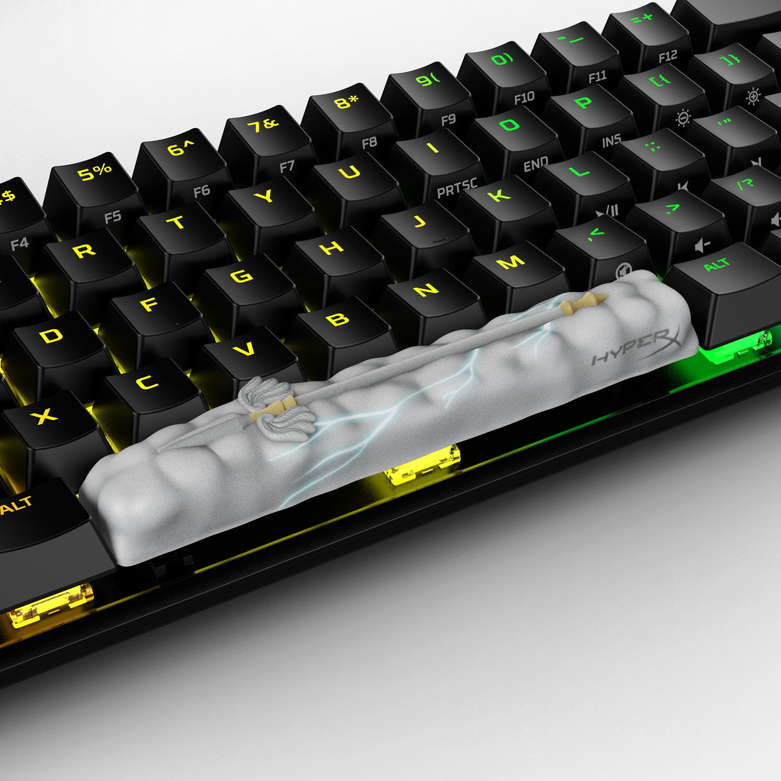 HX3D Spacebar Valkyrie Mechanical Keyboard Switch - Smooth Linear for Gaming & Typing | Perfect for Esports, Office Work & PC Builds