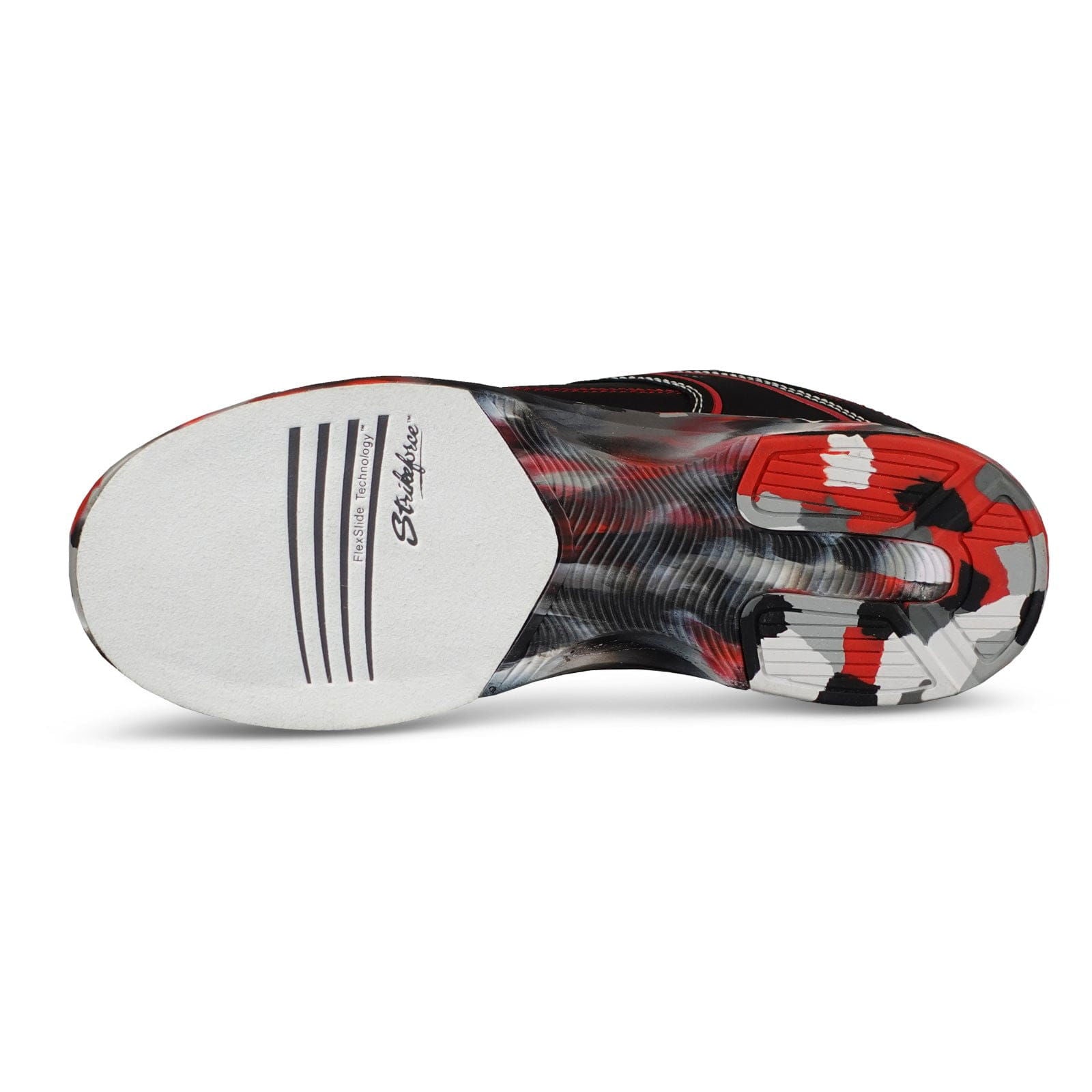 KR Strikeforce Men's Flyer Lite Bowling Shoes - Red/Camo | Lightweight & Comfortable for Competitive & Casual Bowling | Perfect for League Play & Practice Sessions
