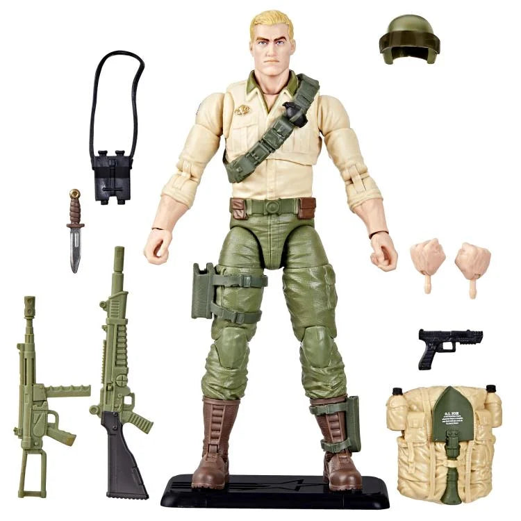 G.I. Joe Classified Series Retro Collection Duke Action Figure - 6-Inch Collectible Toy for Display & Play - Perfect for Fans, Collectors & Nostalgic Gift Giving