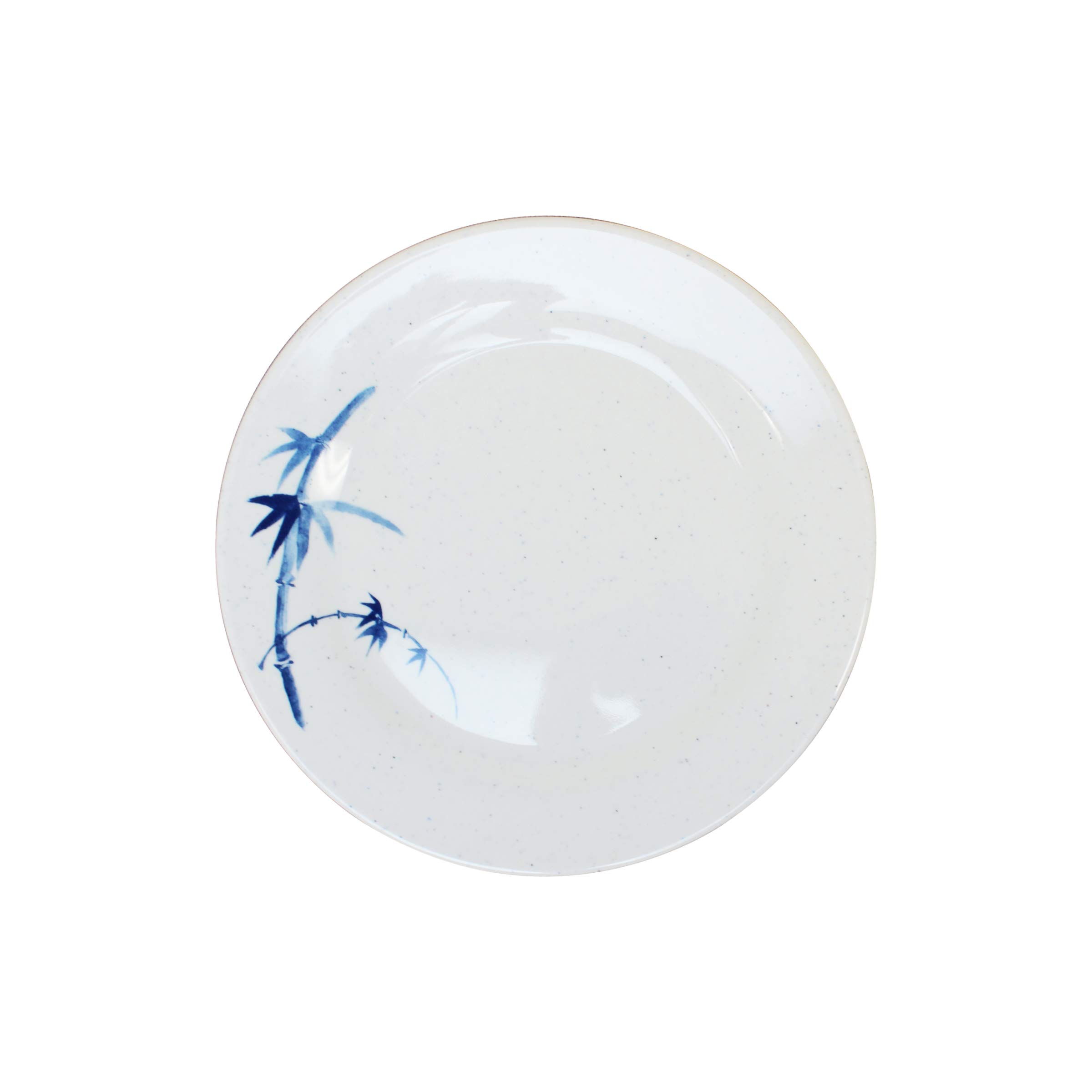 Thunder Group Blue Bamboo Melamine Dinnerware Set - 9 1/8