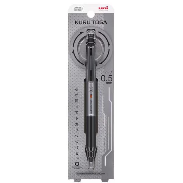 Kuru Toga KS Mechanical Pencil 0.5mm - Premium Uni Mitsubishi Drafting Pencil with Rotating Lead for Smooth Writing - Perfect for Students, Artists & Office Work