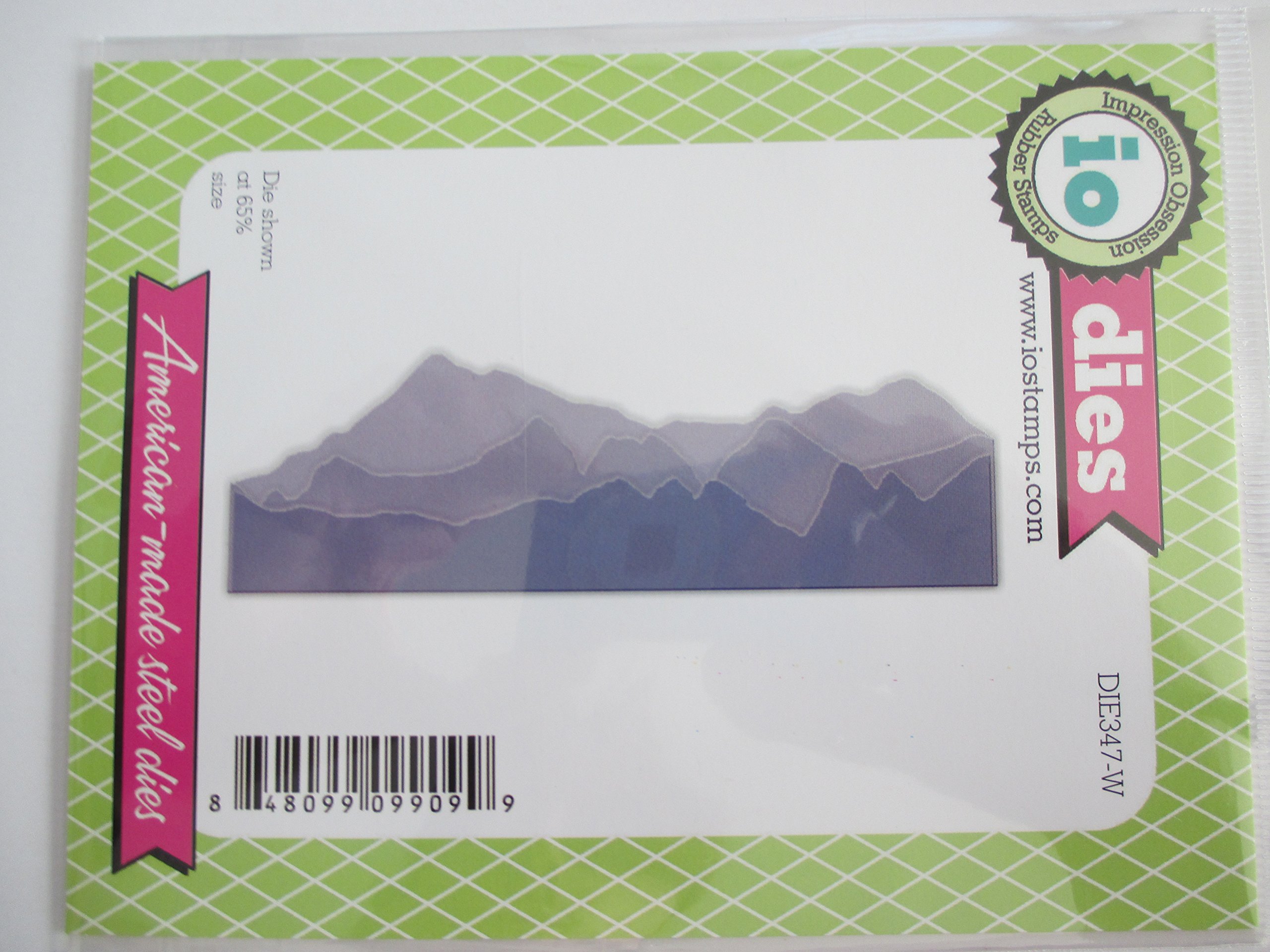 Impression Obsession Mountain Landscape Layered Craft Die - DIY Scrapbooking, Card Making & Paper Crafting for Stunning 3D Effects