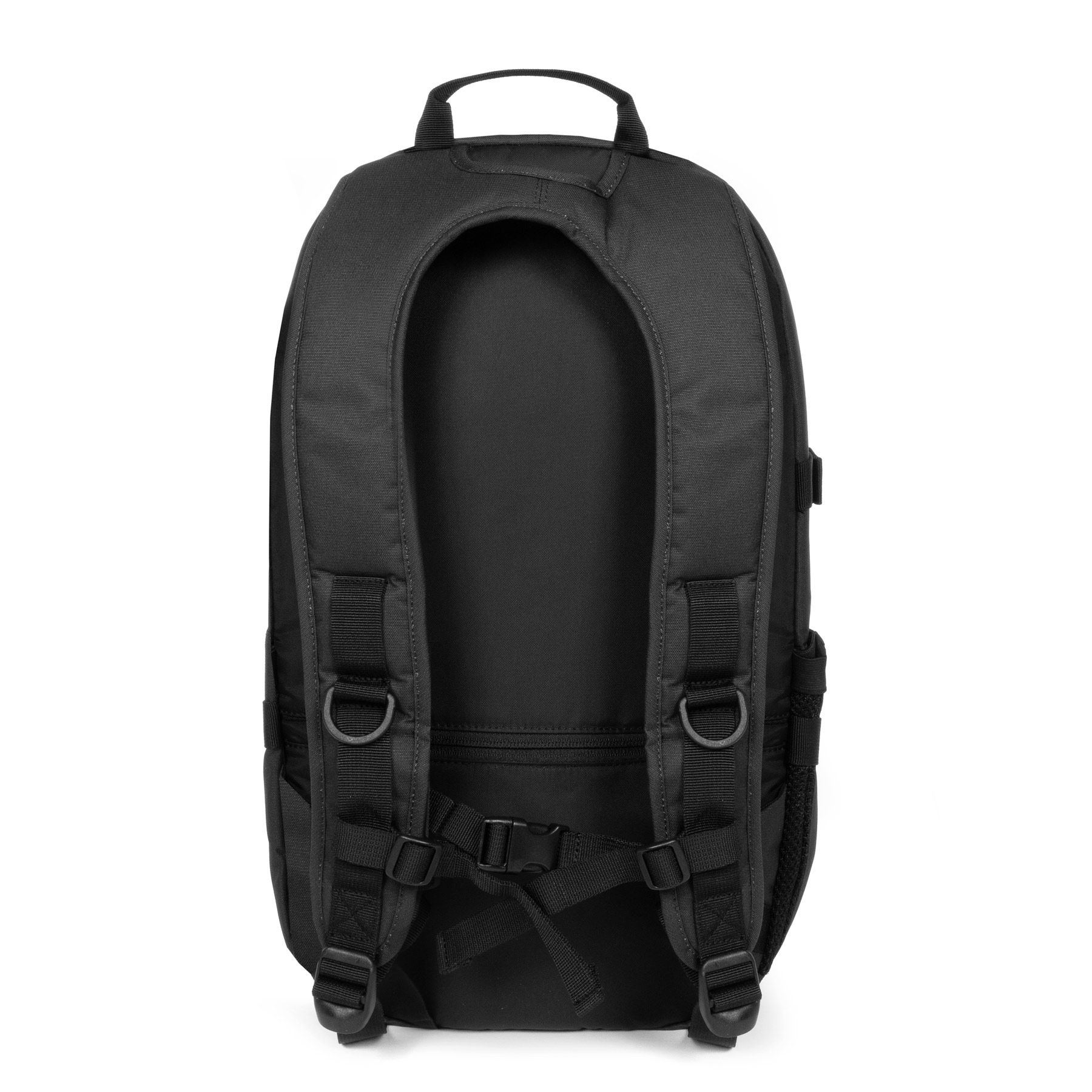 Eastpak Floid CS Backpack - Durable Mono Black Laptop Bag for School, Work & Travel | Stylish & Functional Daypack for Students & Professionals