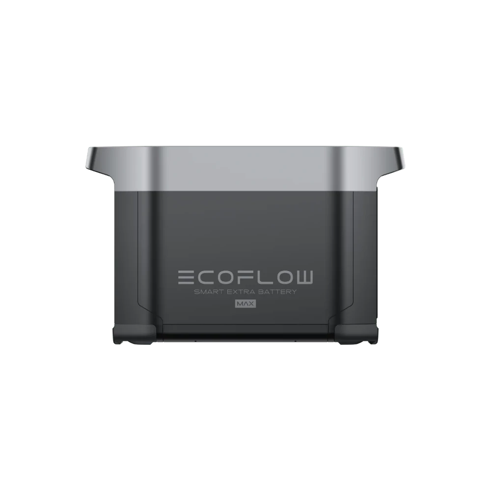 EcoFlow DELTA 2 Max Portable Power Station with Smart Extra Battery - Solar Generator for Camping, RV, Home Backup & Emergency Power Supply