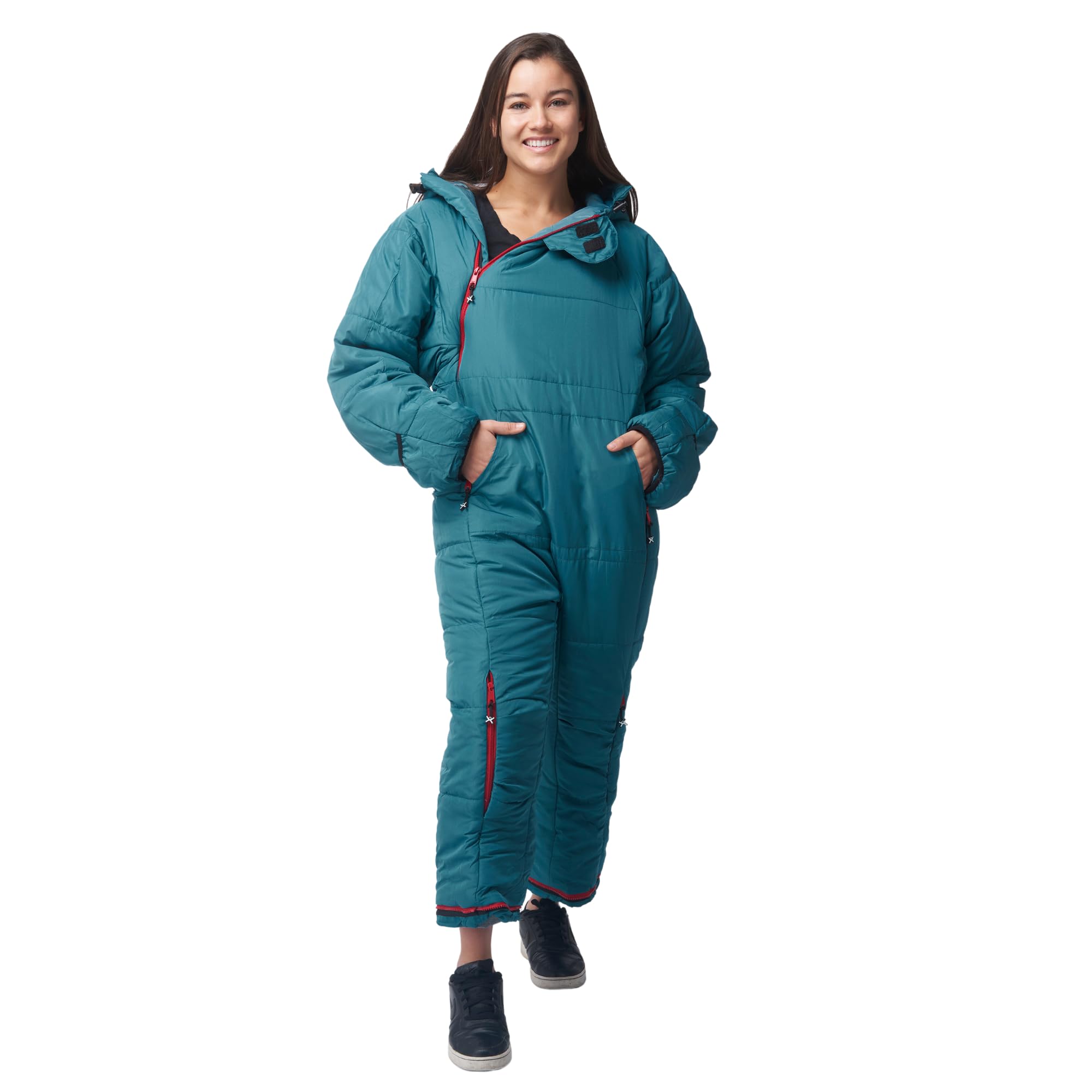 Selk'bag Original Wearable Sleeping Bag for Adults - Waterproof & Insulated Camping Sleeping Bag Suit for Hiking, Backpacking, Travel - Perfect for Outdoor Adventures & Cozy Indoor Lounging