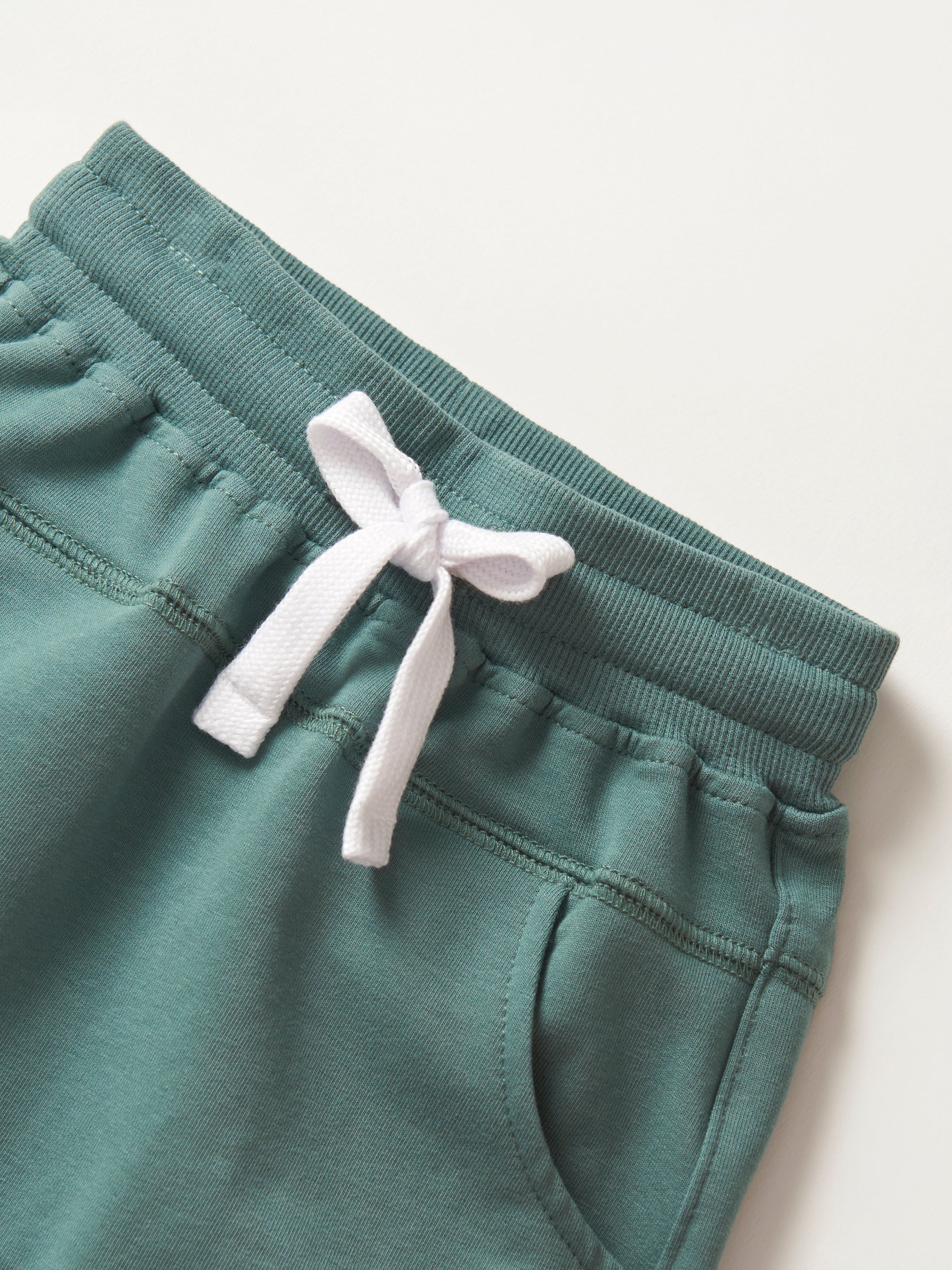 Raw Edge Harem Shorts for Women - Comfortable Teal Lounge Pants - Perfect for Yoga, Home Wear & Casual Outfits