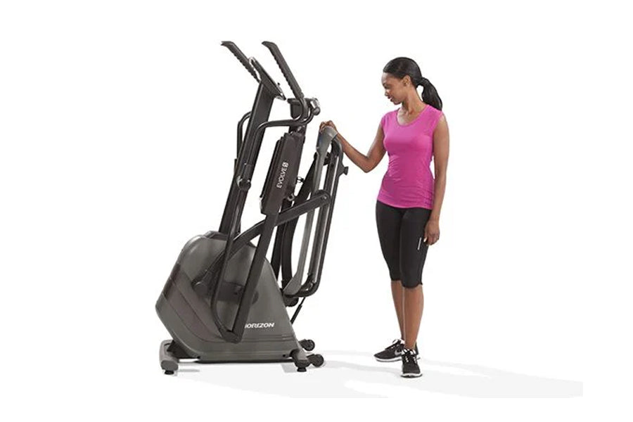Horizon Evolve 5 Elliptical Machine - Low Impact Cardio Trainer for Home Gym, Fitness & Weight Loss | Perfect for Small Spaces & Apartment Workouts
