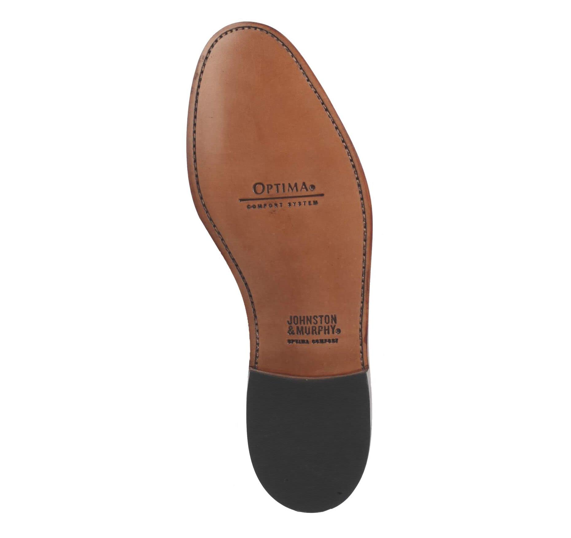 Johnston & Murphy Men's Melton Cap Toe Oxford Dress Shoes - Classic Formal & Business Attire for Weddings, Office & Special Occasions
