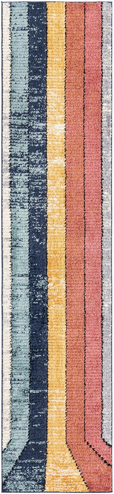 Premium 12 Ft Runner Rug - Soft Medium-Pile Moroccan Tagine Design for Living Room, Kitchen & Entryway | Durable & Stylish Home Decor for High-Traffic Areas