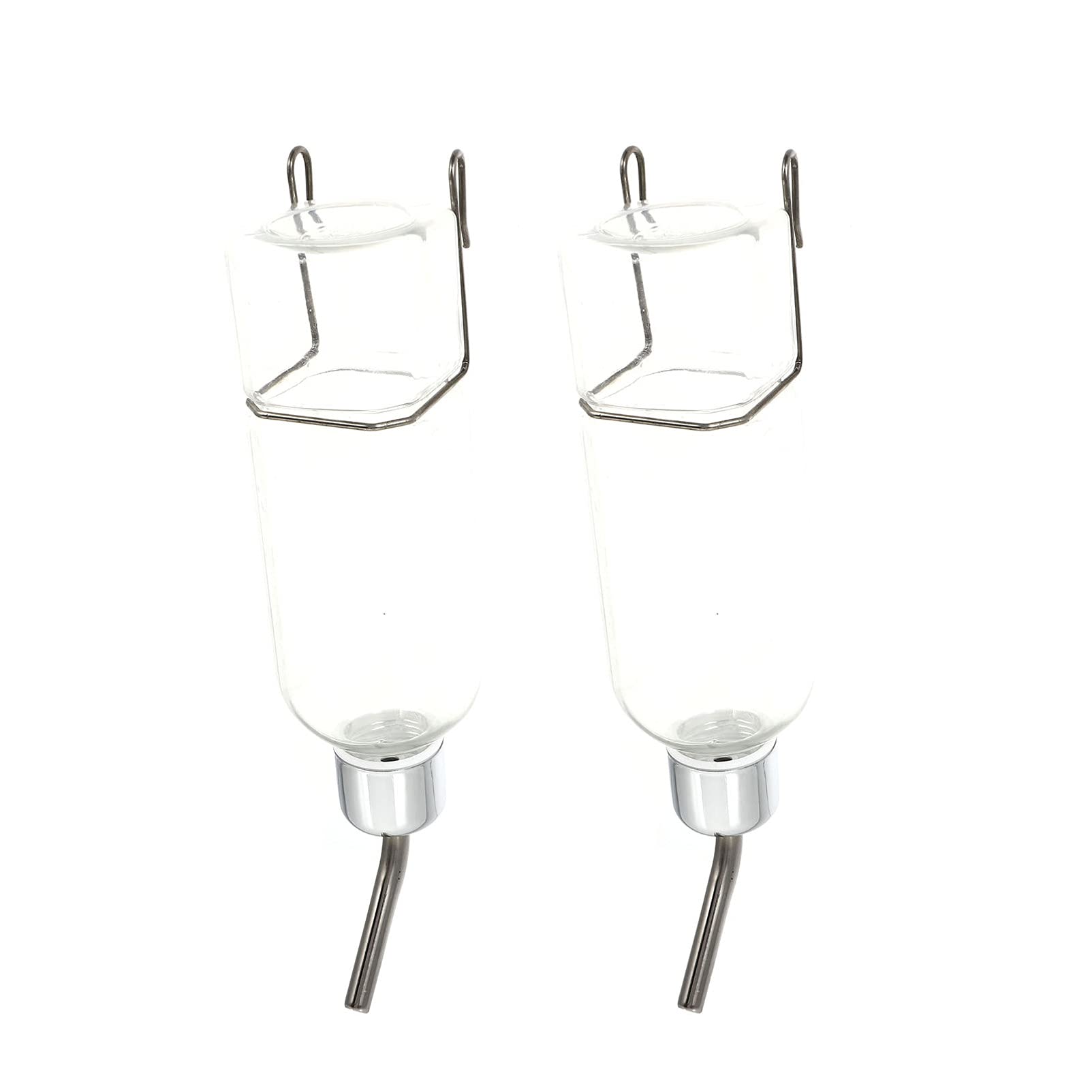 Balacoo 2Pcs Auto Water Feeder for Pets - 350ml for Dogs, Birds, Hamsters - Perfect for Crate & Travel