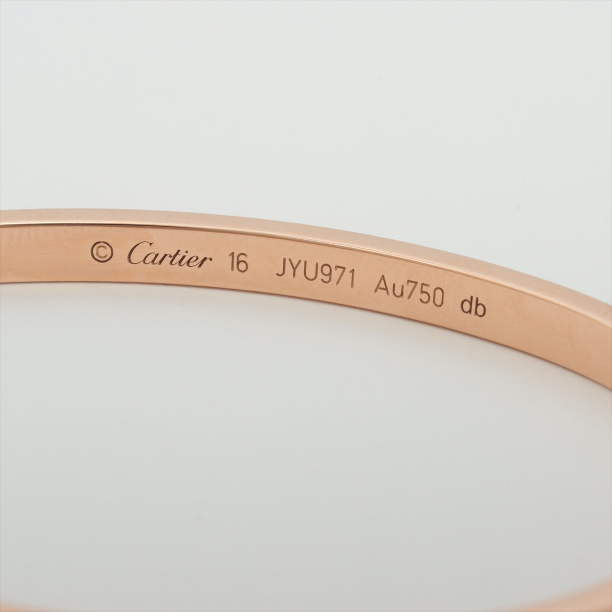 Cartier Love Small Model 6 Diamond Bracelet in 18K Rose Gold Size 16 - Perfect for Weddings, Anniversaries & Luxury Gifts