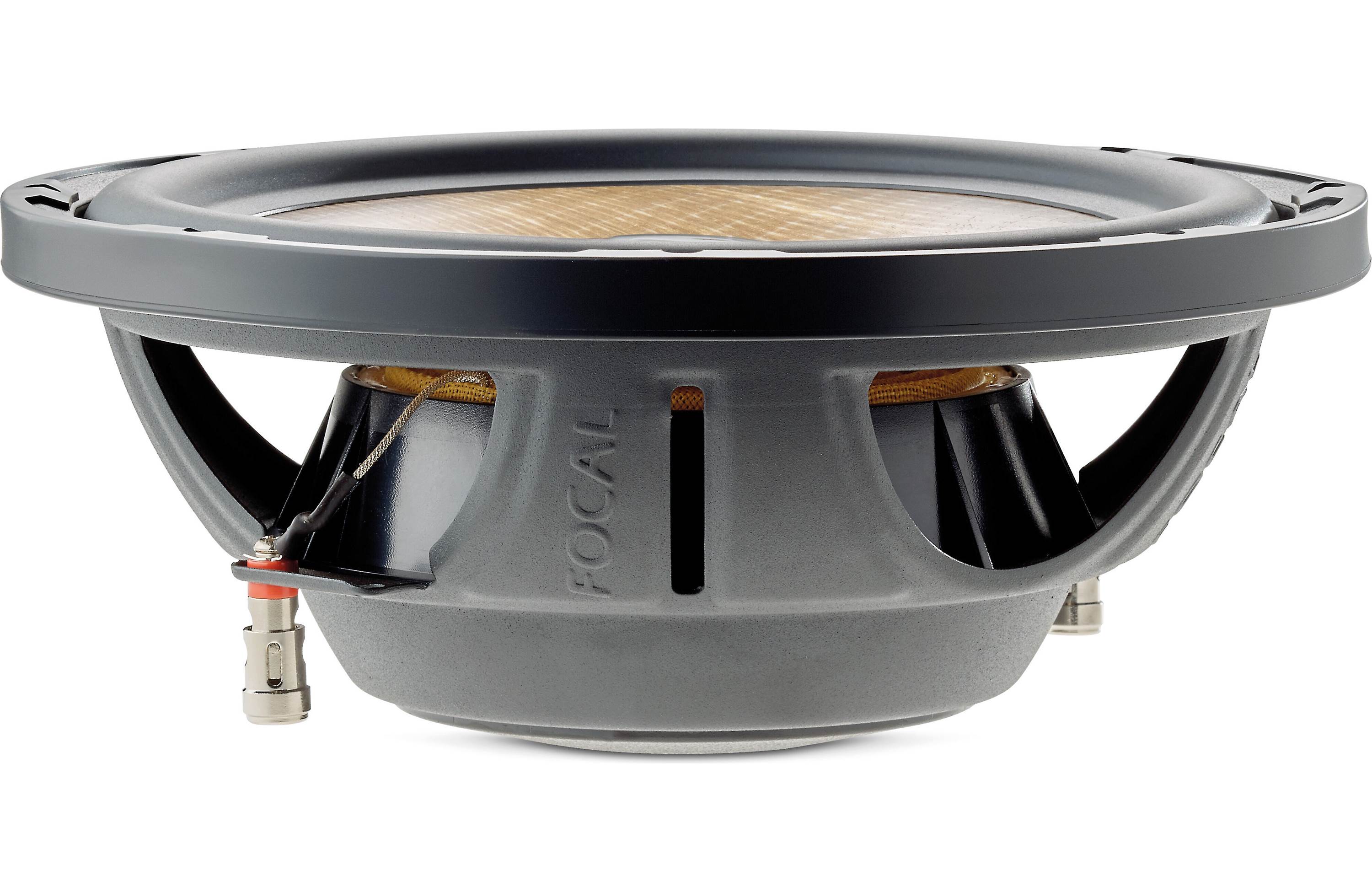 Focal SUB P 25FSE 10 Flax EVO Series 4 Ohm Shallow Component Subwoofer - Premium Car Audio Bass for Trucks & SUVs - Perfect for Custom Installations & Upgraded Sound Systems