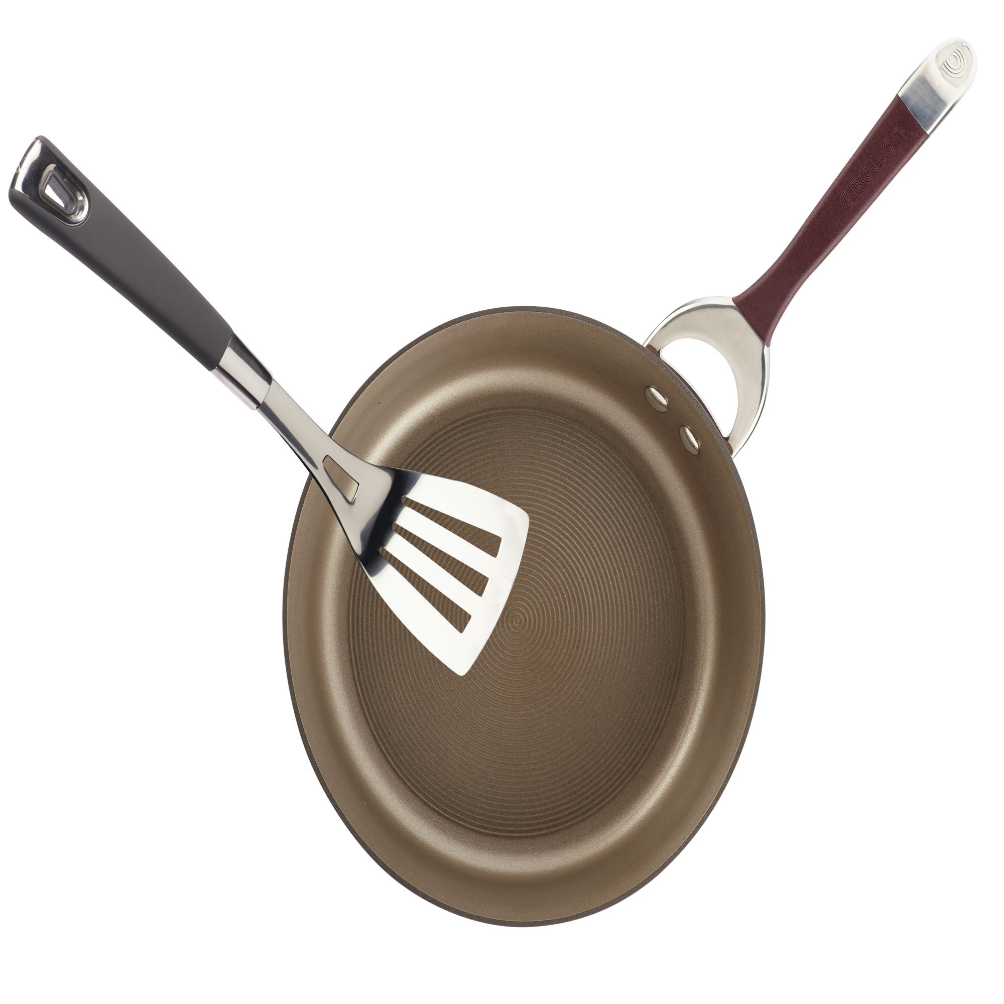 11-Piece Nonstick Hard Anodized Cookware Set - Durable Kitchen Pots and Pans for Frying, Boiling & Sauteing - Perfect for Home Cooking & Professional Chefs