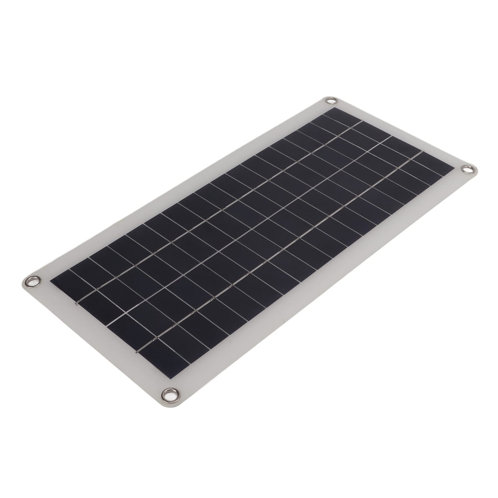 Portable Solar Panel Battery Charger Kit - 12V/24V Universal Polycrystalline Solar Trickle Charger for Cars, Motorcycles, RVs & Marine Batteries - Perfect for Outdoor Camping, Emergency Power & Vehicle Maintenance