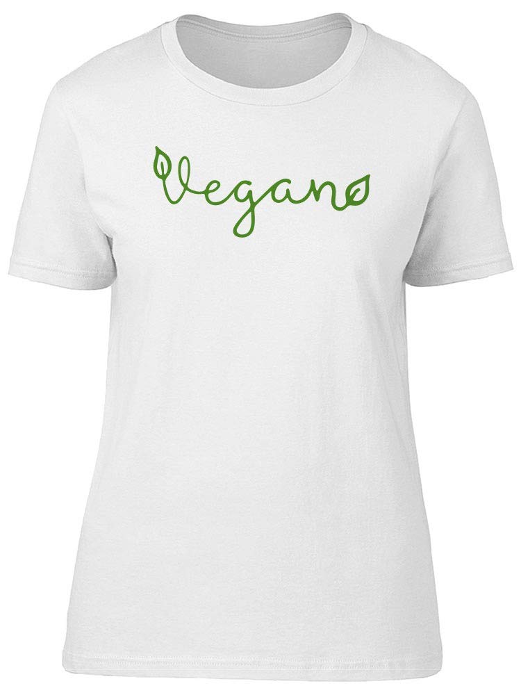 Eco-Friendly Green Plants Vegan Lettering T-Shirt for Men - Sustainable Fashion for Casual Wear & Everyday Outfits