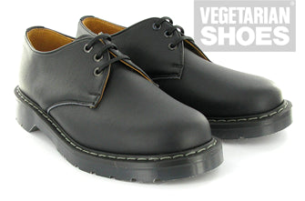 Vegan Leather Derby Shoes for Men & Women | Eco-Friendly 3 Eye Lace-Up Shoes | Perfect for Casual Wear, Office & Sustainable Fashion