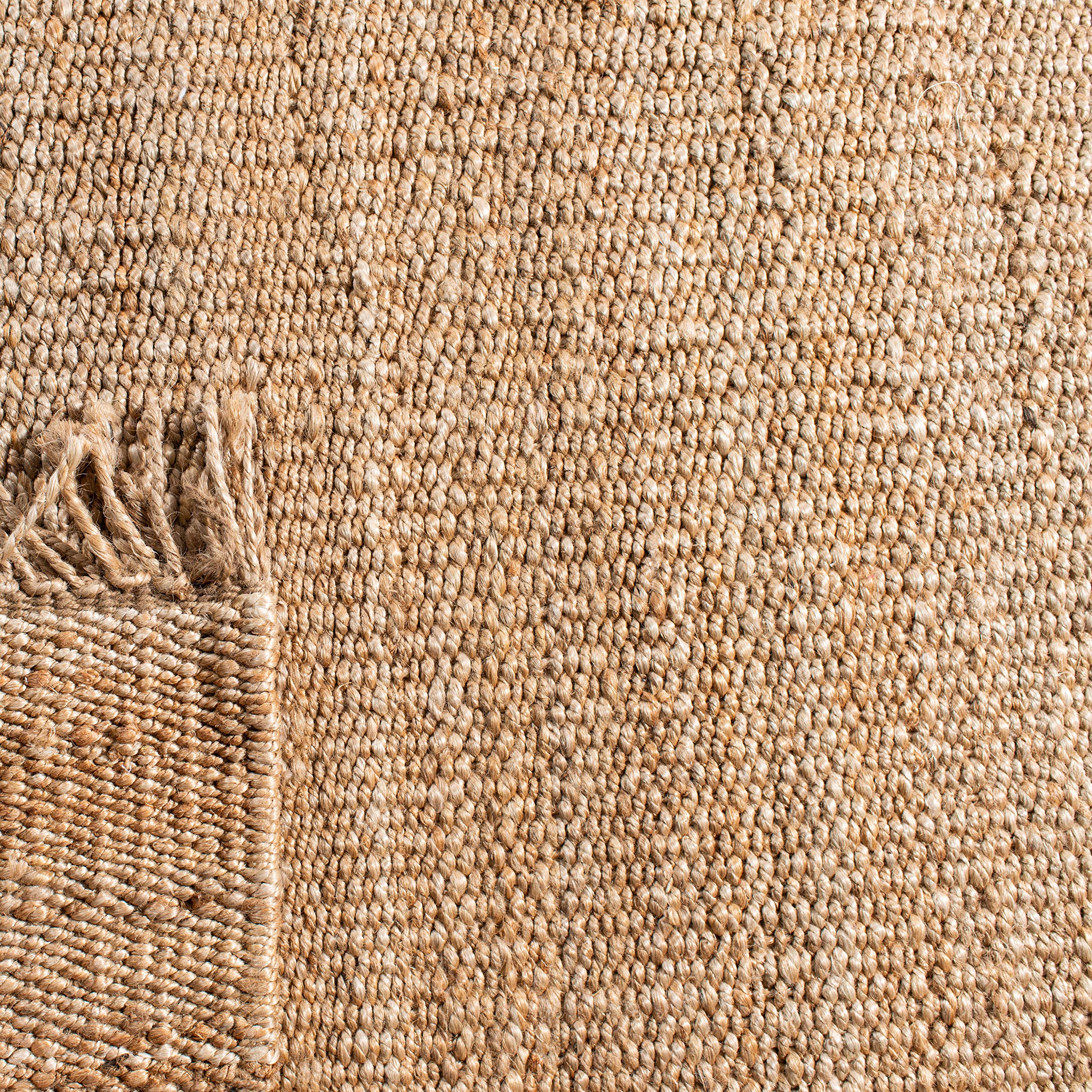 SAFAVIEH Handmade Boho Jute Area Rug 9' x 12' - Natural Fiber Woven with Fringe, Eco-Friendly & Durable for High Traffic Areas | Perfect for Living Room, Bedroom & Bohemian Home Decor