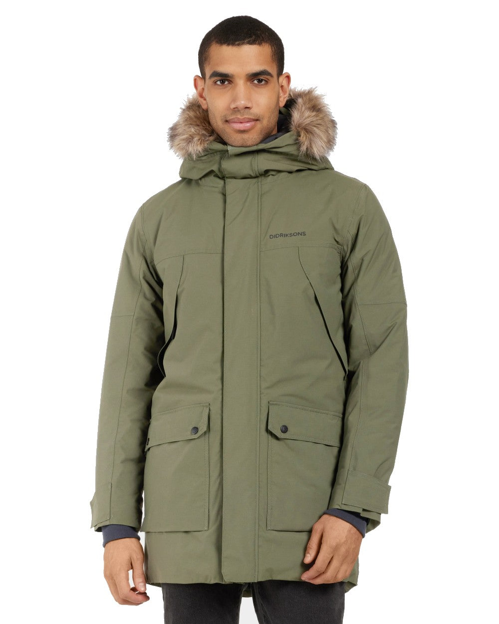 Didriksons Men's Rick Parka - Waterproof Winter Jacket for Outdoor Activities, Hiking & Snow Sports