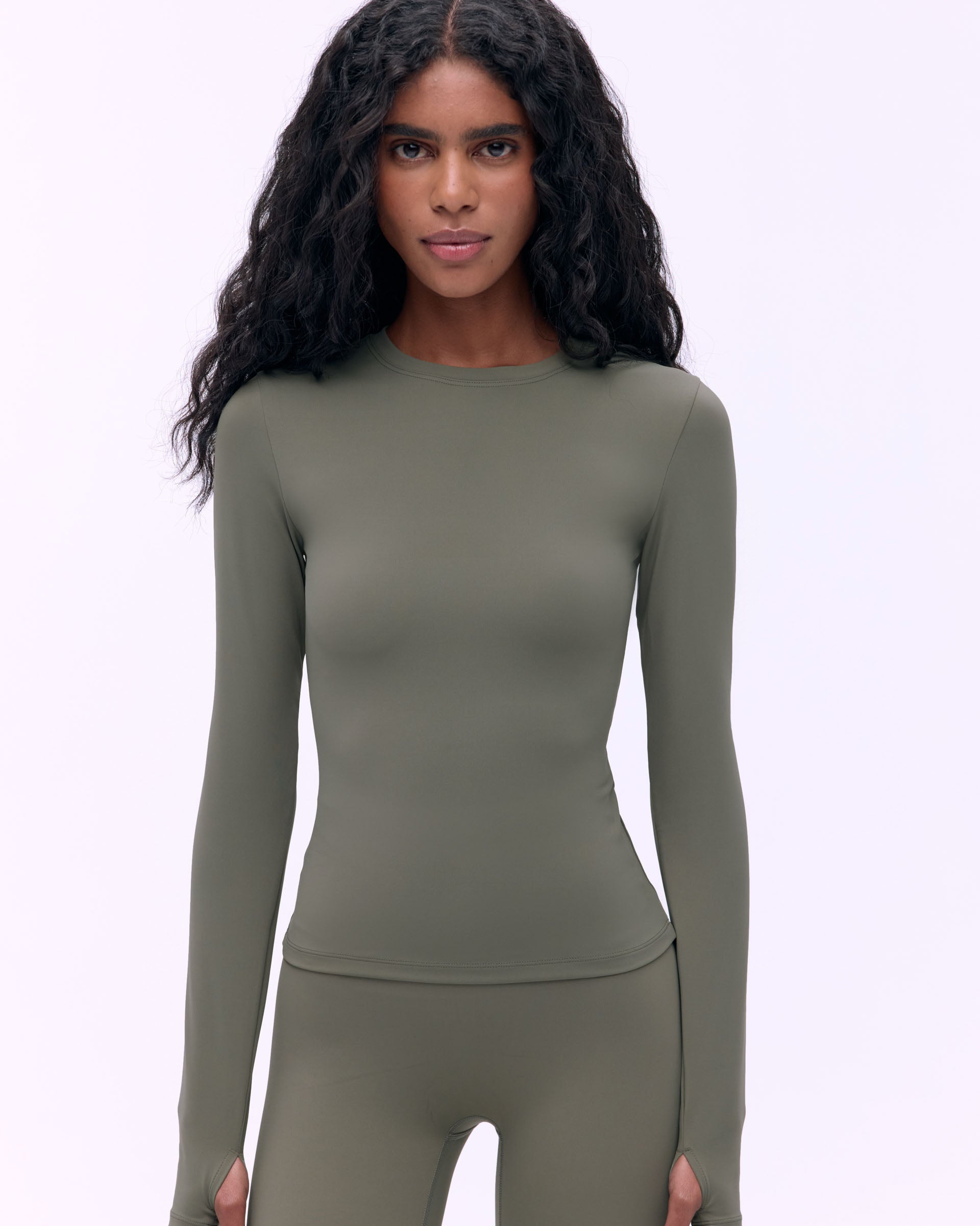 Ultimate Long Sleeve Top for Women | Olive Green Casual Shirt | Perfect for Work, Travel & Everyday Wear