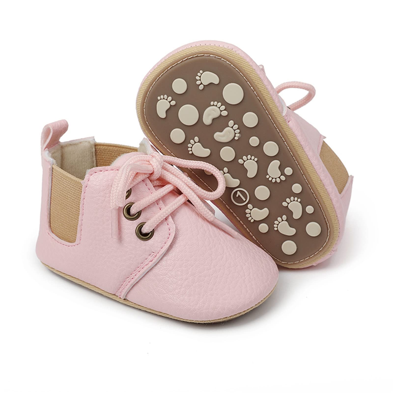 **Best Kids Shoes Size 4 - Infant Boys & Girls Casual First Walkers Shoes - Toddler Prewalker Sports Sneakers for Playground & Daily Wear**