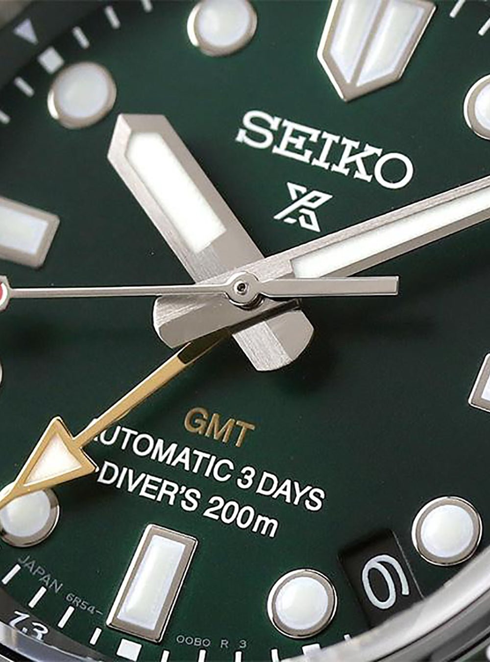 SEIKO Prospex 1968 Diver's Modern Re-Interpretation GMT Automatic Watch SBEJ009 - Japan Made JDM - Perfect for Scuba Diving, Travel & Luxury Collectors
